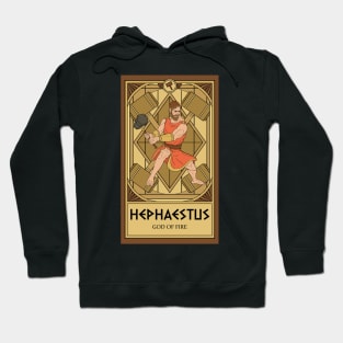 Hephaestus Tarot Card Hoodie